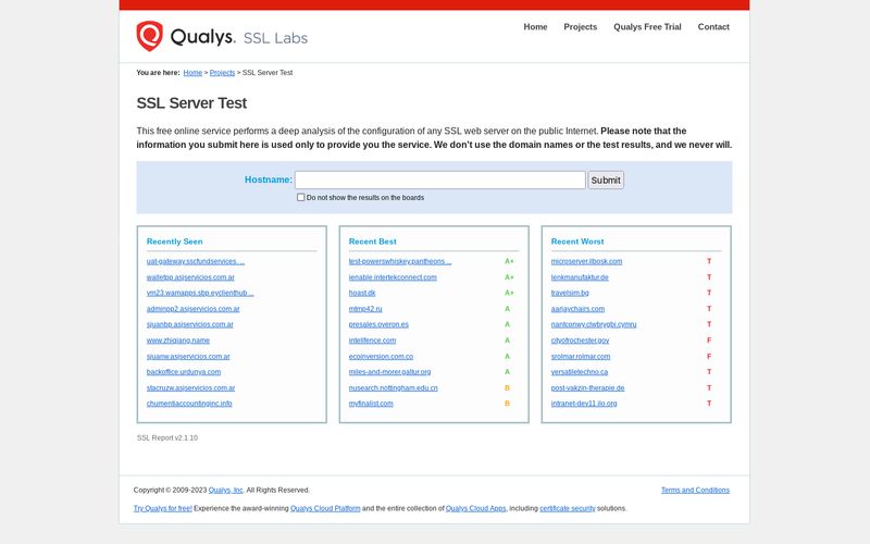 Mozilla Observatory Alternatives and Similar Sites & Apps AlternativeTo