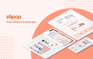 Stipop offers 250,000 stickers for apps.