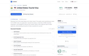 VisaBeat screenshot 1