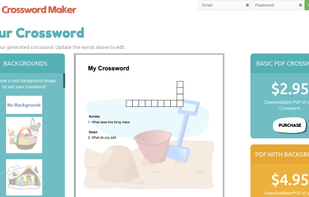The Crossword Maker screenshot 1