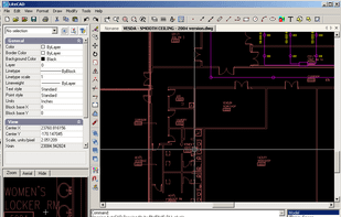 Example for an architectural drawing