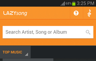 LAZYsong screenshot 1
