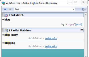 VerbAce screenshot 1