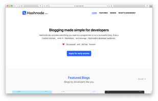 Hashnode.dev - Home Page