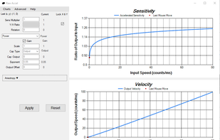Raw Accel screenshot 1