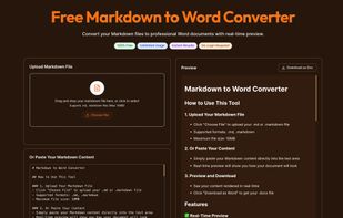 Markdown to Word