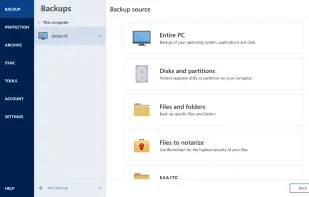 Acronis True Image screenshot 1