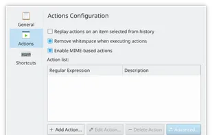Klipper screenshot 2