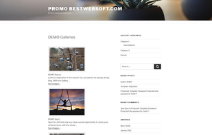 Gallery WordPress Plugin screenshot 1
