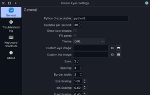 Plasma Cursor Eyes Settings