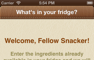 What's in your fridge! screenshot 1