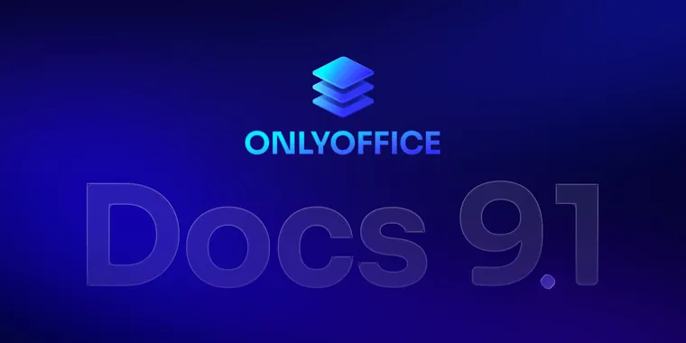 ONLYOFFICE Docs 9.1 brings PDF redaction & annotation tools, enhanced charts, and more