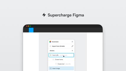 Automator for Figma screenshot 1