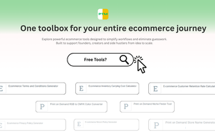 One toolbox for your ecommerce journey