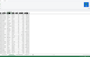 Import any existing Excel file into your Excel-like table.