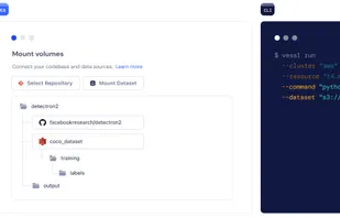 They can connect their Git codebase, GPU infrastructures (on-premise or cloud), and data sources (such as S3 or Snowflake) to VESSL and run containerized ML workloads with different hardware, datasets, and hyperparameters in just a few clicks or a single command line.