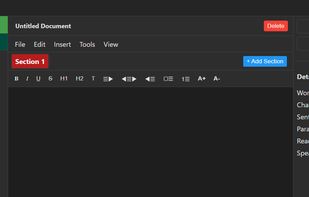 Online Notepad Dark Mode