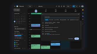 Google Calendar just got a Material Design update with a dark mode option image