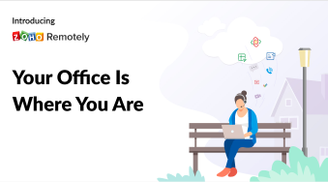 Zoho makes Remotely team collaboration software free until July due to Coronavirus image