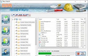 Professional Data Restoration Utility screenshot 1