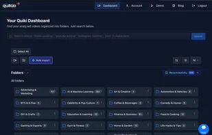 Auto-created folders for automatic organisation