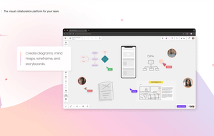 Create diagrams, mind maps, wireframes, and storyboards