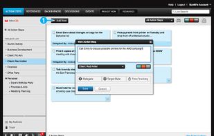 main interface