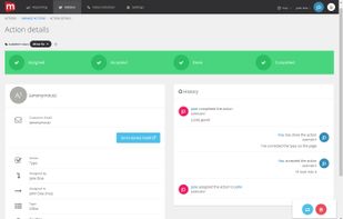 Action management