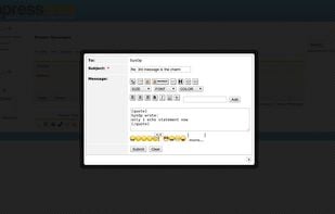 ImpressCMS screenshot 2