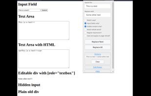Search & Replace screenshot 1