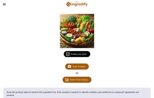 Ingredify - Food Scanner screenshot 1