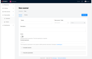 Creating a data observability workflow