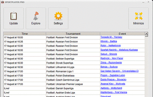SportPlayer PRO screenshot 1