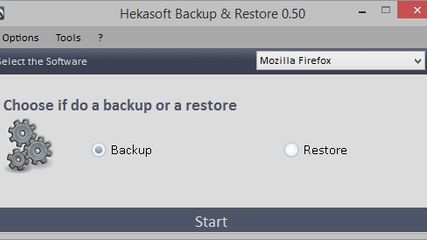 Hekasoft Backup &amp; Restore screenshot 1