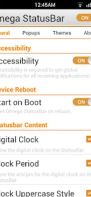 Omega StatusBar screenshot 1
