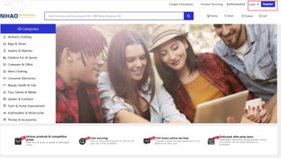 nihaodropshipping homepage