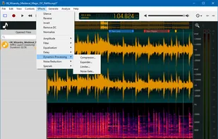 Ocenaudio screenshot 2