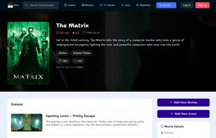 Single Movie Page