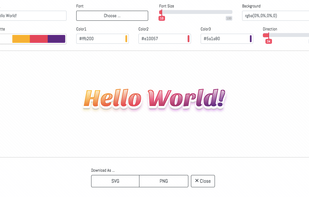 cool text editor snapshot