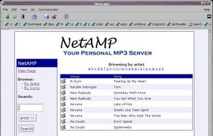NetAMP screenshot 1
