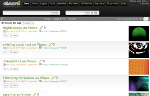 Shaarli screenshot 1