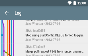 Pocket Git screenshot 1