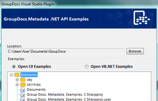 GroupDocs.Metadata for .NET screenshot 1