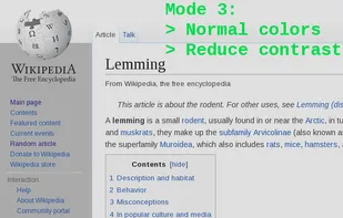 Dark mode / night reader screenshot 2