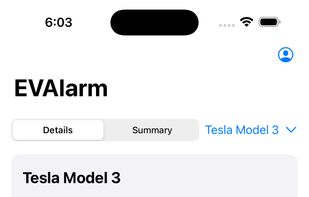 EVAlarm screenshot 1