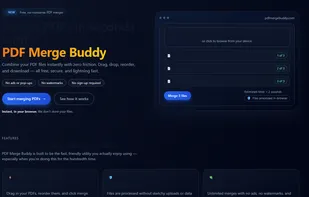 PDF Merge Buddy screenshot 1