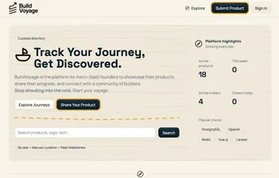 BuildVoyage screenshot 1