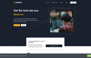Jobflow Landing Page