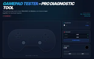 Gamepad tester