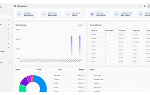 Reportgenix- Shopify analytics app dashboard